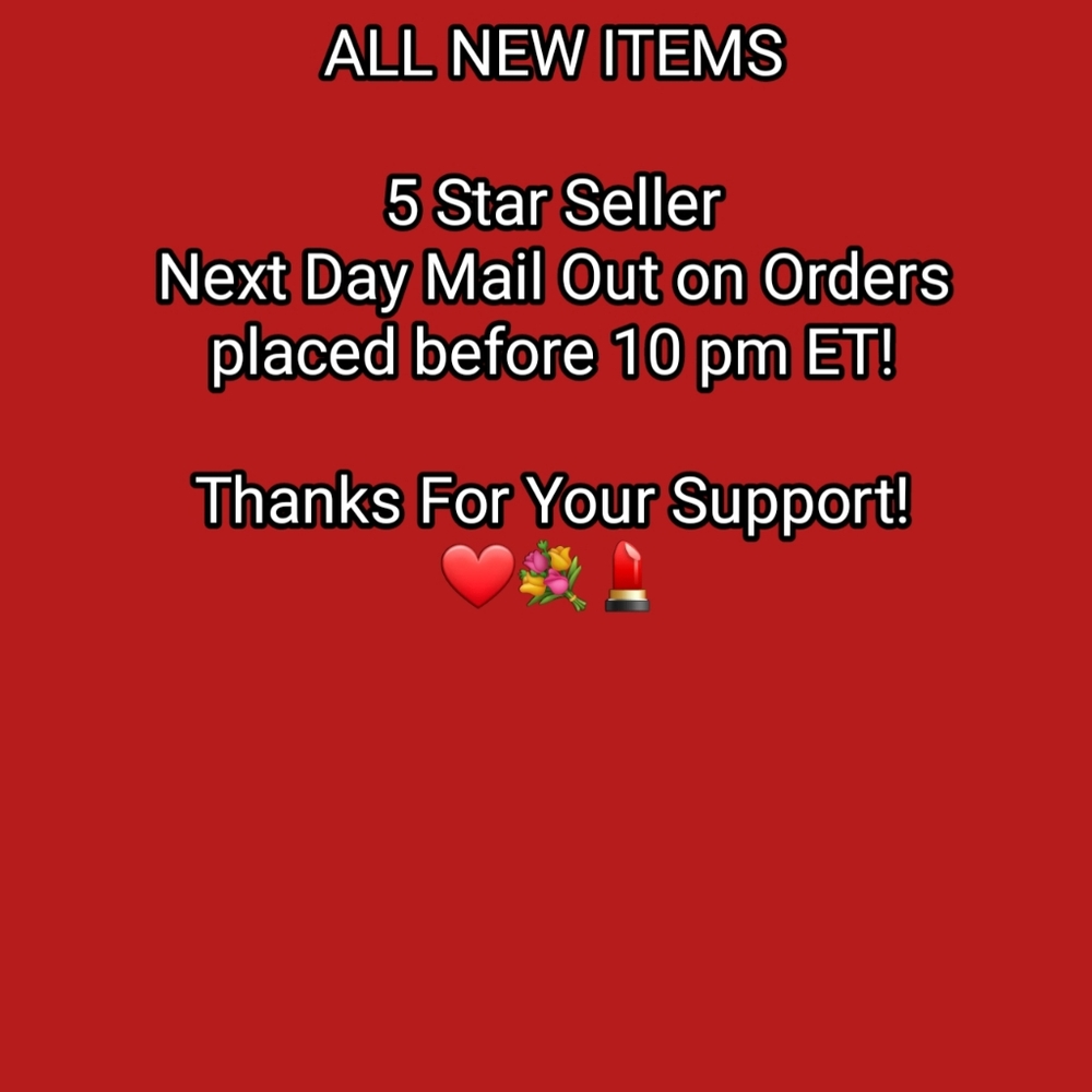 ALL NEW ITEMS!